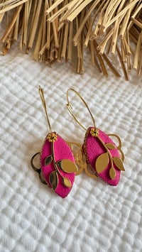 Boucles JOSEPHINE Rose