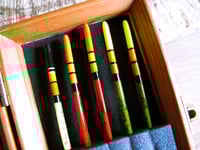 Image 2 of Float box with 5 x goose quills