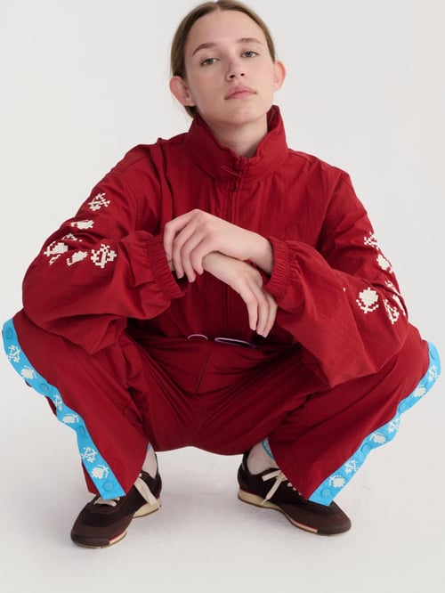 Image of 4-Cortavientos Pixel Daisy Windstopper