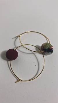 Image 3 of CIRCUS GLASS GARNET 1