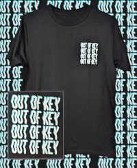OUT OF KEY WAVY TEE