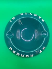 Image 3 of French Pernod Pastis 45/51 Green ashtray 1950's