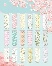 Image 4 of Floral Magnetic Bookmark