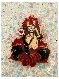 "Let's Start a Riot" Zine Pin