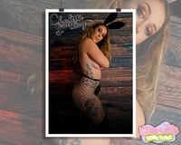 Charlotte Something "Bunny v2" Signed Poster