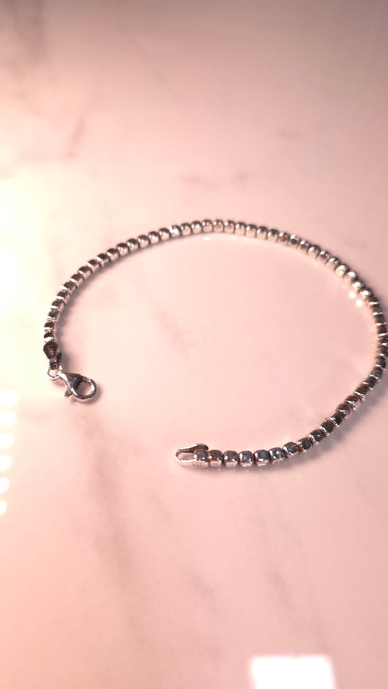 Image of Box bead bracelet 