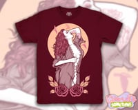 Image 1 of LIMITED EDITION Charlotte Something X Hard Times Clothing Collab T-shirt