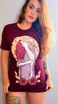 Image 3 of LIMITED EDITION Charlotte Something X Hard Times Clothing Collab T-shirt