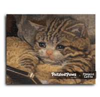 Image 1 of PuzzledPaws Sobbing Catto - 110 Piece Puzzle