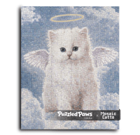 Image 1 of PuzzledPaws Angel Catto - 110 Piece Puzzle