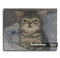 Image 1 of PuzzledPaws Eeepy Catto Puzzle- 110pcs