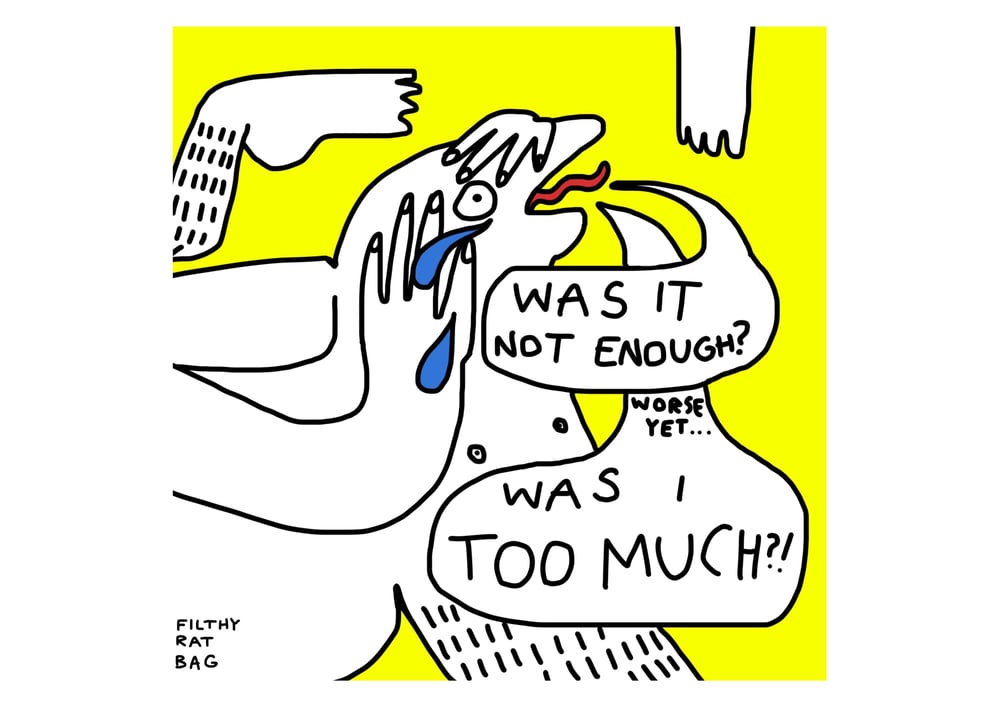 Image of WORSE YET - Print