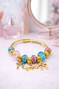 Image 1 of Pretty & Bows Snake Charm Bracelet 