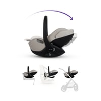 Image 9 of Silver Cross Cove Champagne Travel System Ultimate 360 Infant Carrier Bundle (10 piece)