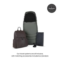 Image 9 of Silver Cross Cove Pewter Travel System Ultimate 360 Infant Carrier Bundle (10 piece)