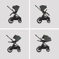 Image 4 of Silver Cross Cove Pewter Travel System Ultimate 360 Infant Carrier Bundle (10 piece)