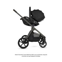 Image 8 of Silver Cross Cove Pewter Travel System Ultimate 360 Infant Carrier Bundle (10 piece)