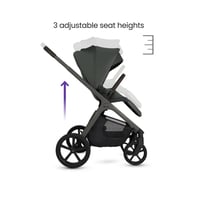 Image 5 of Silver Cross Cove Pewter Travel System Ultimate 360 Infant Carrier Bundle (10 piece)