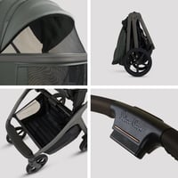 Image 7 of Silver Cross Cove Pewter Travel System Ultimate 360 Infant Carrier Bundle (10 piece)