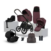 Image 1 of Silver Cross Cove Damson Travel System Ultimate 360 Infant Carrier Bundle (10 piece)