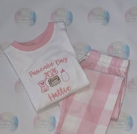 🥞 Pancake Tuesday Kids Embroidered Pyjamas 🥞