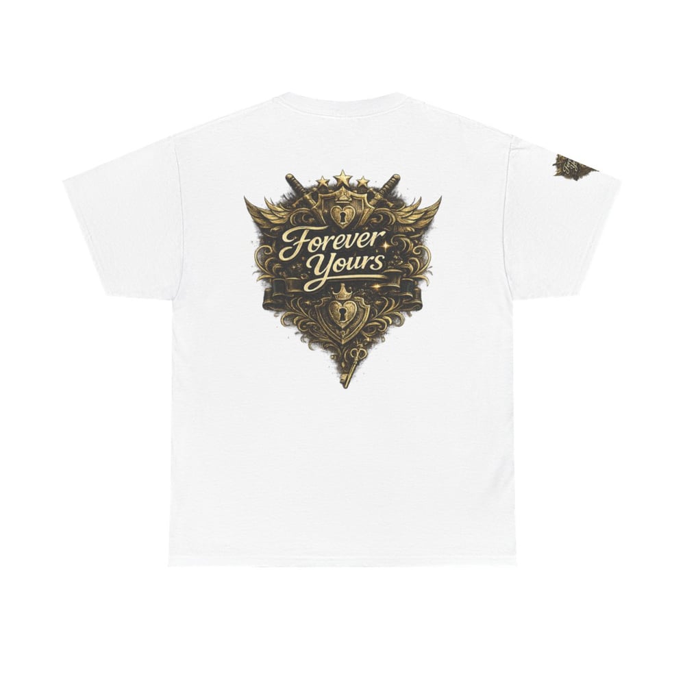 Image of Unisex T-Shirt — "She Was Tired of Being Strong, So I Chose to Be Your Peace" Vintage Crest Design