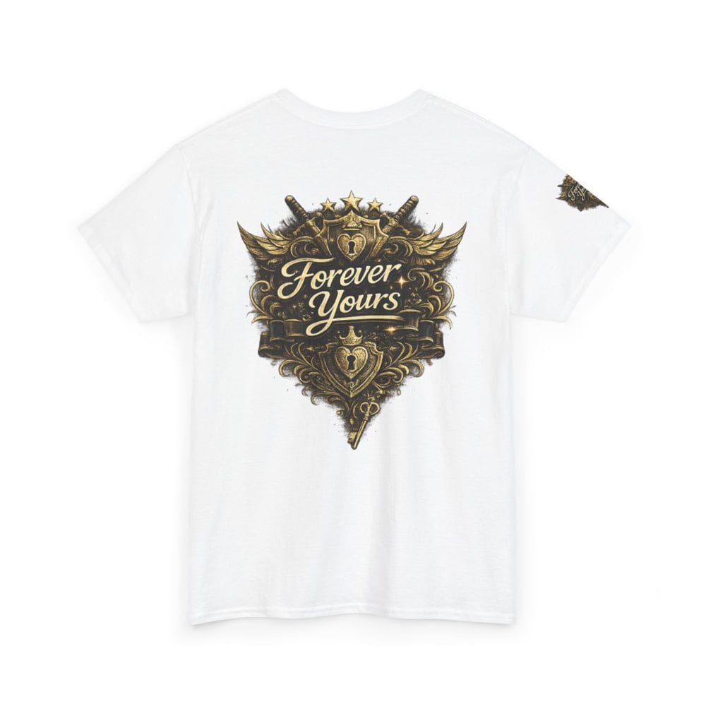 Image of Unisex T-Shirt — "She Was Tired of Being Strong, So I Chose to Be Your Peace" Vintage Crest Design