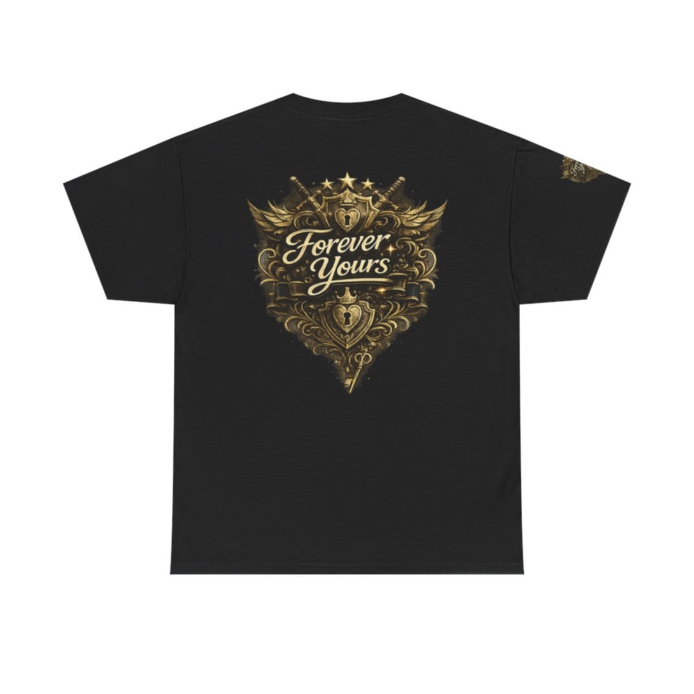 Image of Unisex T-Shirt — "She Was Tired of Being Strong, So I Chose to Be Your Peace" Vintage Crest Design