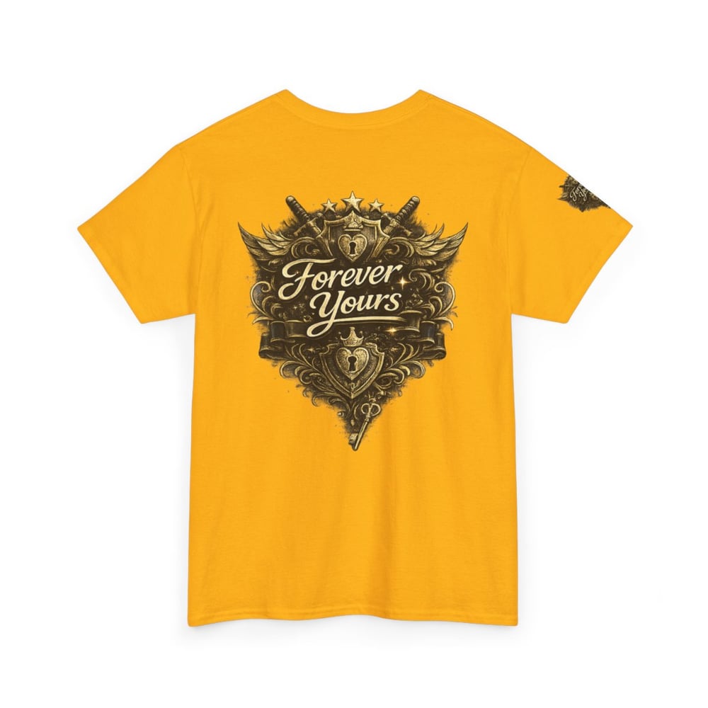 Image of Unisex T-Shirt — "She Was Tired of Being Strong, So I Chose to Be Your Peace" Vintage Crest Design