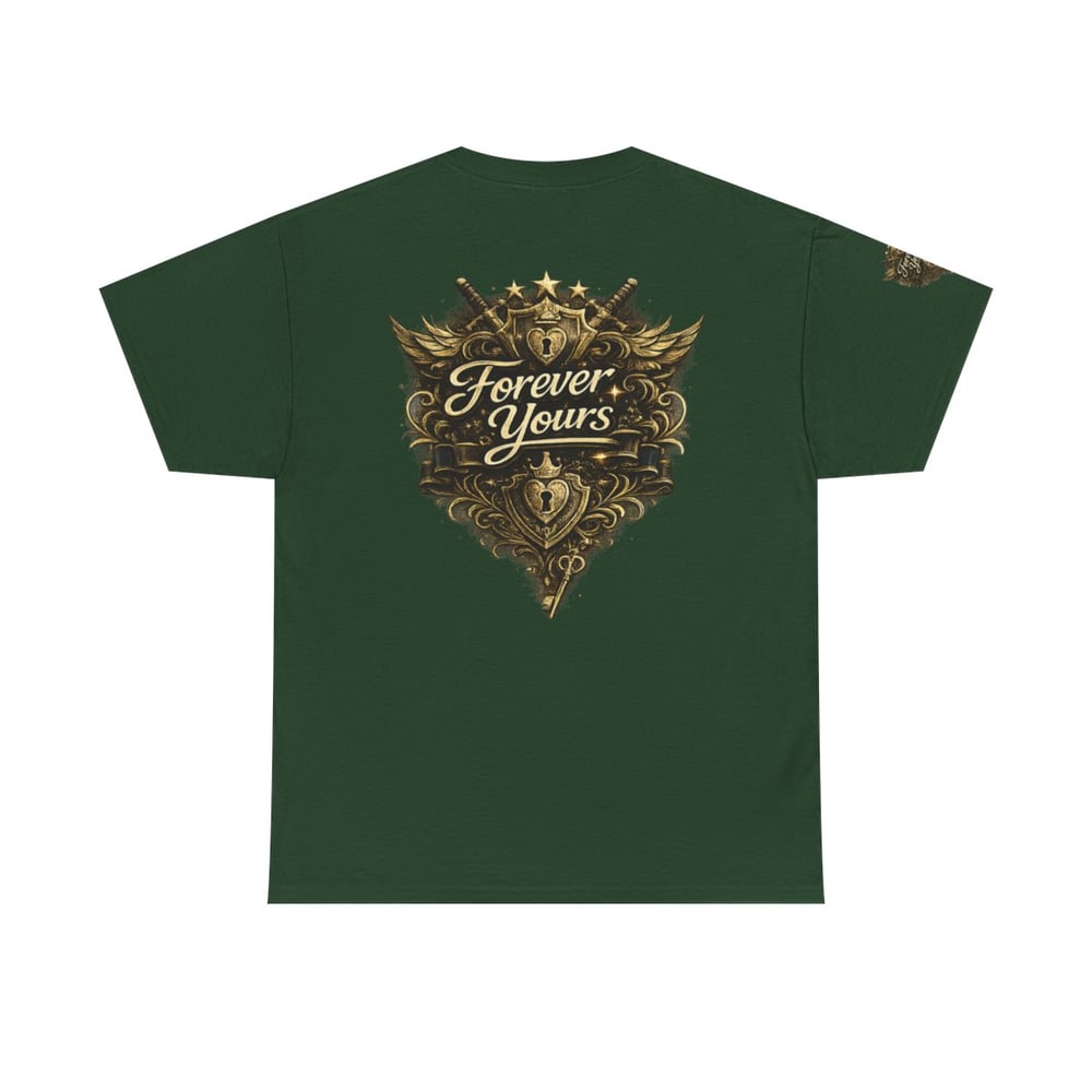 Image of Unisex T-Shirt — "She Was Tired of Being Strong, So I Chose to Be Your Peace" Vintage Crest Design