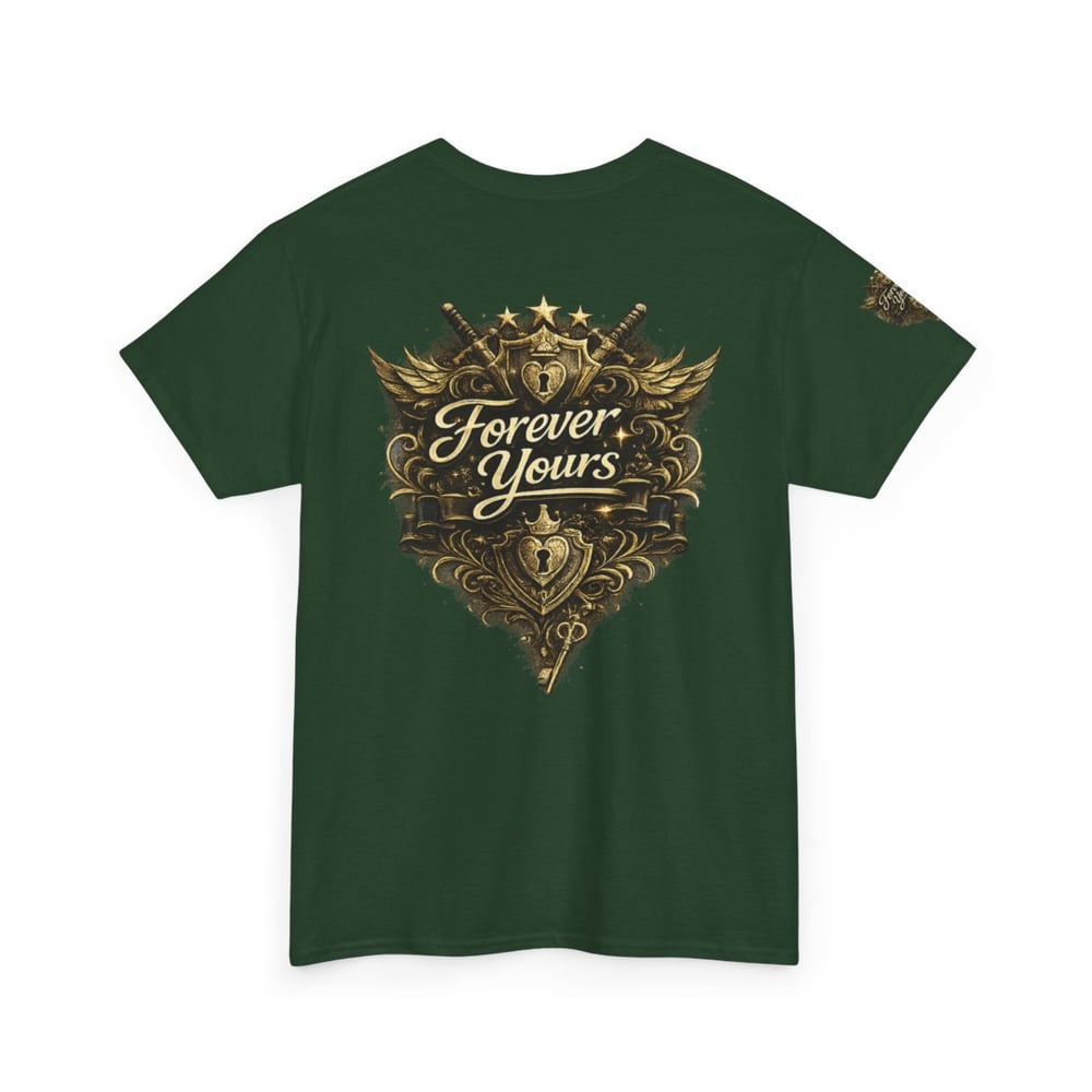 Image of Unisex T-Shirt — "She Was Tired of Being Strong, So I Chose to Be Your Peace" Vintage Crest Design
