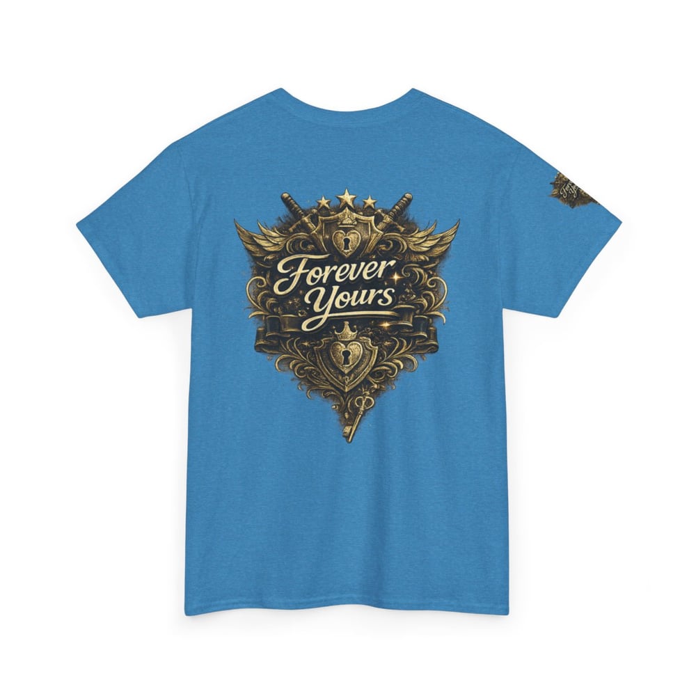 Image of Unisex T-Shirt — "She Was Tired of Being Strong, So I Chose to Be Your Peace" Vintage Crest Design