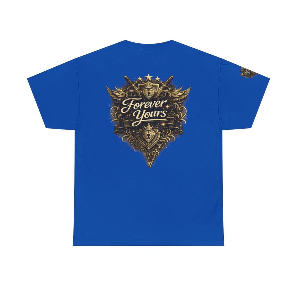 Image of Unisex T-Shirt — "She Was Tired of Being Strong, So I Chose to Be Your Peace" Vintage Crest Design