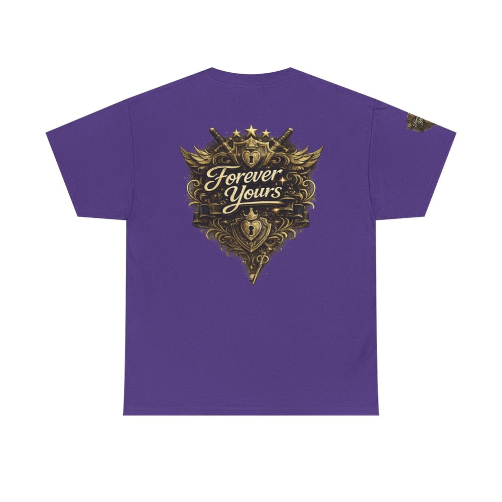 Image of Unisex T-Shirt — "She Was Tired of Being Strong, So I Chose to Be Your Peace" Vintage Crest Design