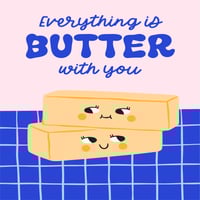Image 3 of "Butter" Together Card