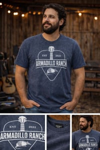 Armadillo Ranch Guitar Pick Tee