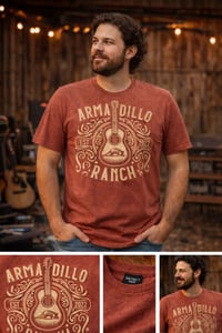 Armadillo Ranch Guitar Tee