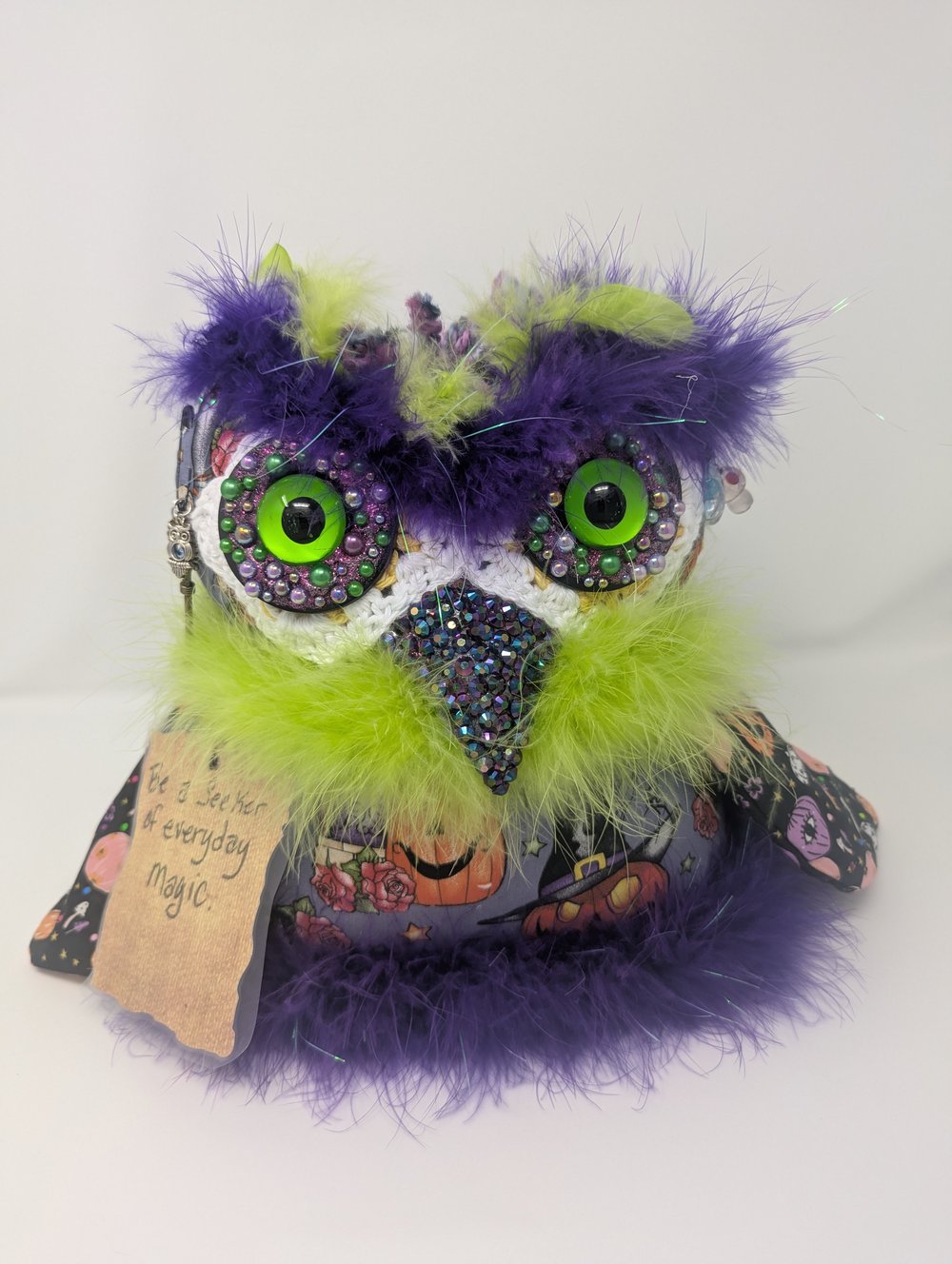Image of Purple and Green Wicked Owl