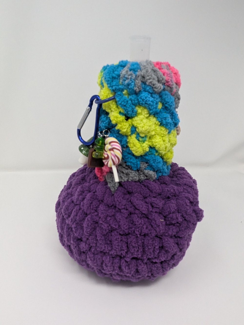 Image of Large Crocheted LaBuBong Keychain