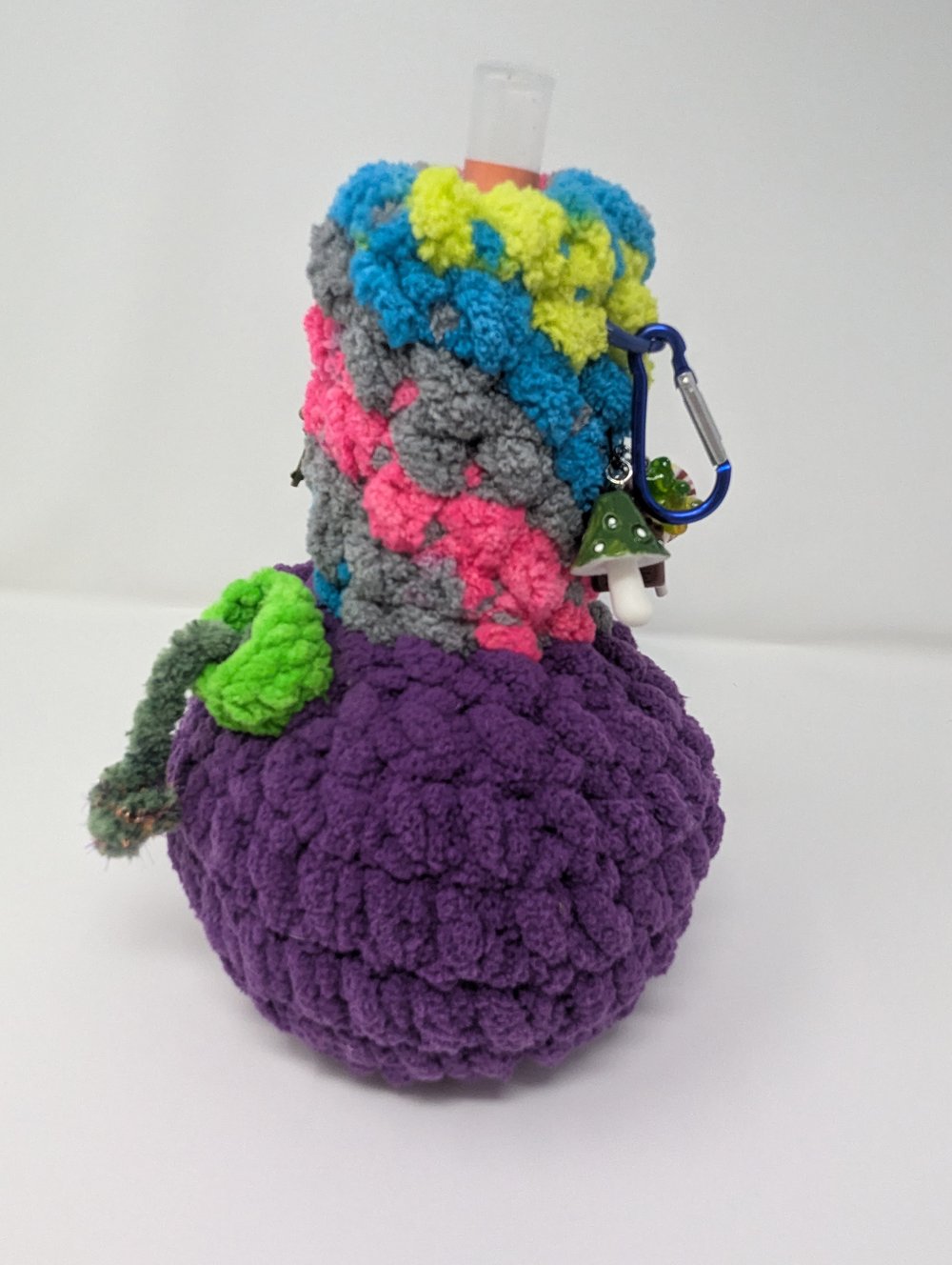 Image of Large Crocheted LaBuBong Keychain