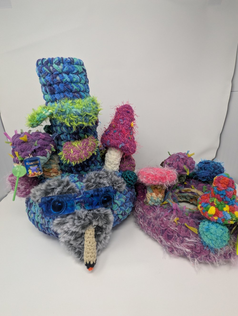 Image of Huge Mushroom Bong Plush