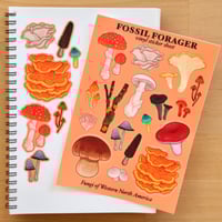 Image 1 of Fungi of Western North America Sticker Sheet