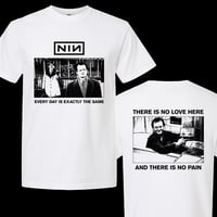 Image 1 of NIN x GROUNDHOG'S DAY WHITE T-SHIRT