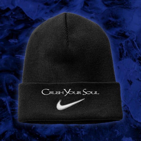Image of CRUSH YOUR SOUL NIKE BEANIE