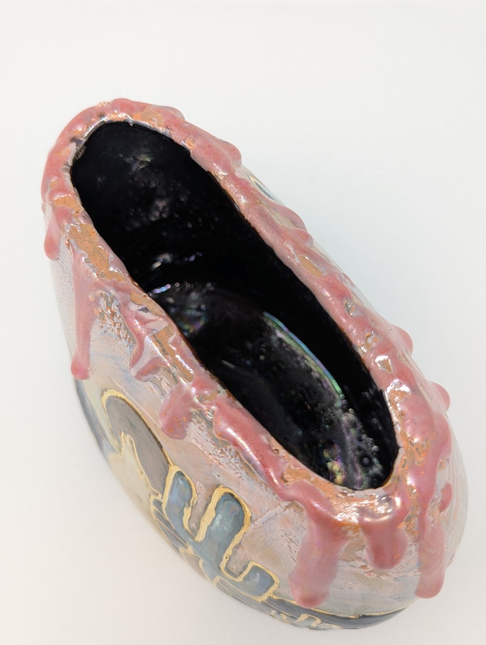 Image of Heat of the Desert melted vase