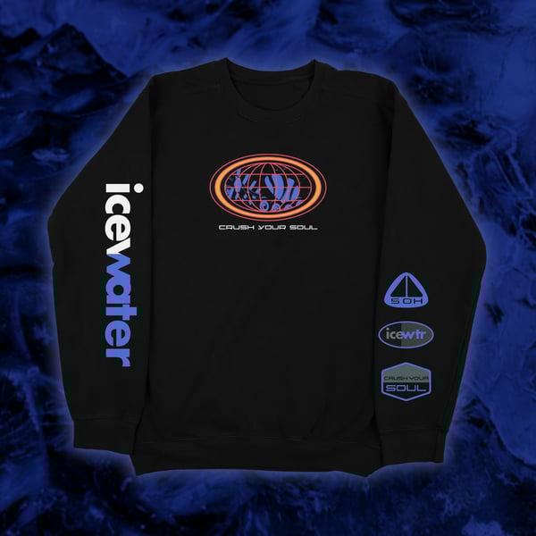 Image of CRUSH YOUR SOUL ICE WATER CREWNECK 