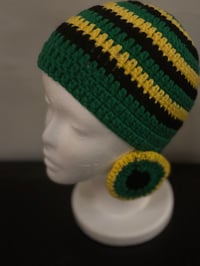 Image 2 of *CUSTOM* - Beanie & Earring Set 