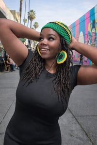 Image 1 of *CUSTOM* - Beanie & Earring Set 