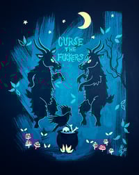 Double Double CURSE THE FUCKERS!  - Special Edition 11x14