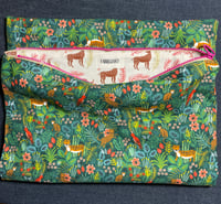 Image 1 of Little Jungle Big Zip Bag 